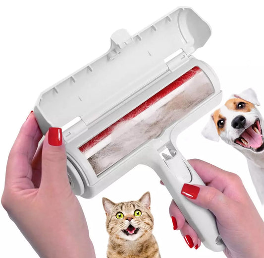 Tierhaarentferner-Roller – Fellentferner für Hunde und Katzen mit selbstreinigender Basis